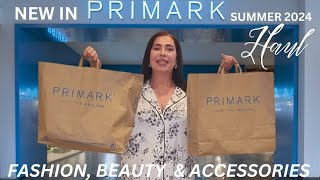 ✨NEW IN PRIMARK HAUL & TRY ON✨ Summer 2024. Fashion, Beauty & Accessories.