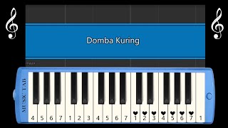 Video thumbnail of "Domba Not Angka Pianika Melodica"