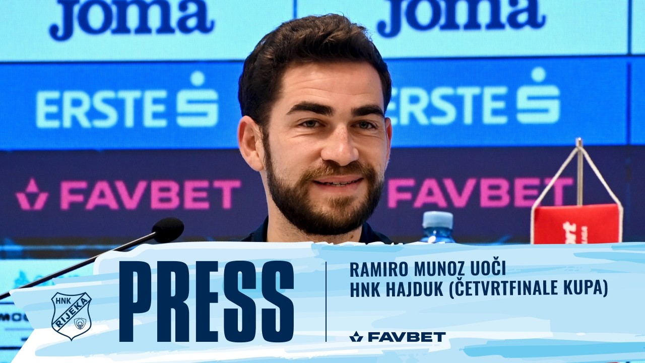 Ramiro Munoz uoči Hajduka - četvrtfinale SS HNK (2025/26.)