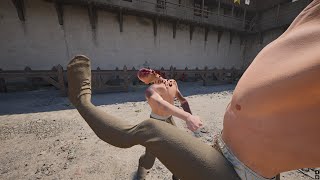 Spin Kick 23Half Sword