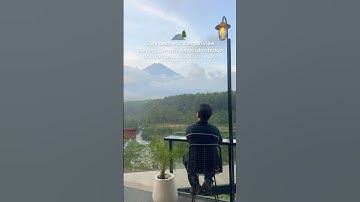Cafe aesthetic dengan view Gunung Semeru di Pronojiwo #budalrek #pinussewucafe #pronojiwo