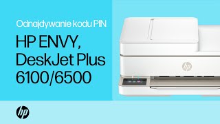 Odnajdywanie kodu PIN drukarki | Drukarki HP ENVY 6100/6500 i HP DeskJet Plus 6100/6500 | HP Support