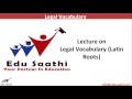 Legal Vocabulary  for CLAT, AILET & SET (Part 1 of 2) | www.edusaathi.com