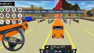 Euro Bus Driving Game public Transport atio2024💥😆 indonesia Bus simulator New Android Gameplay #1 screenshot 4