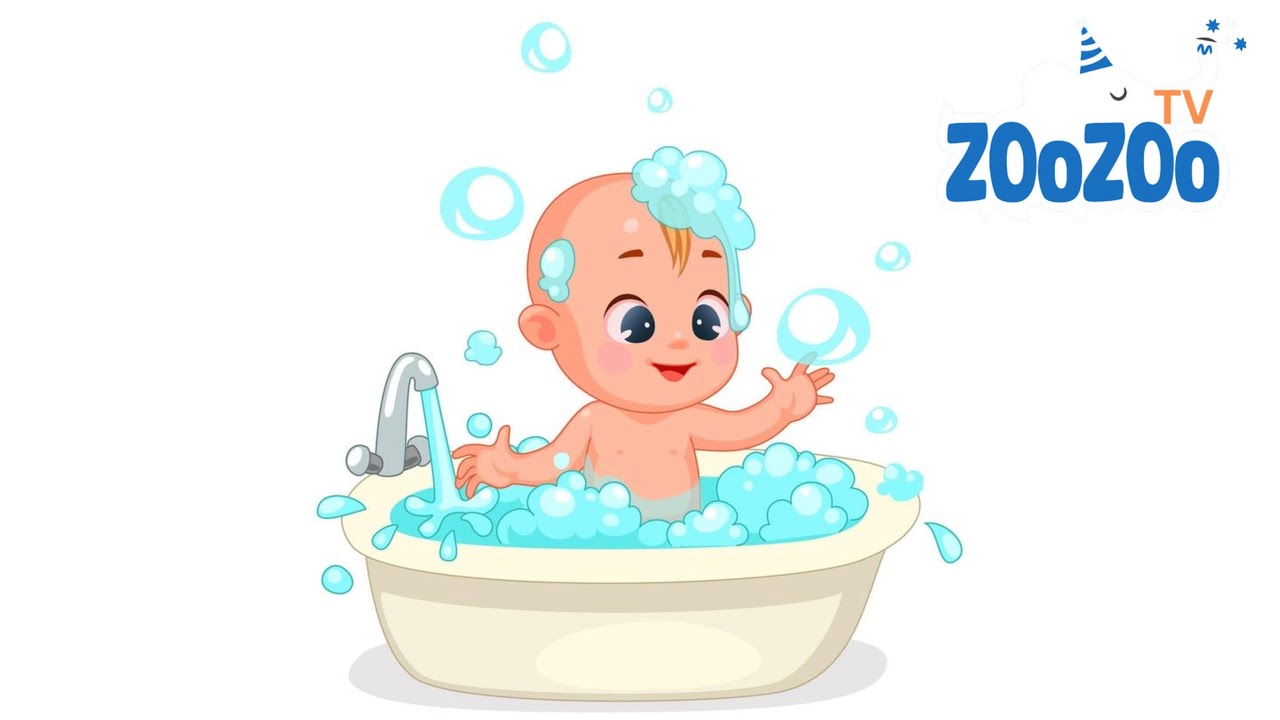 🛁 Kids Bath Song | Fun Bath Time Rhyme for Children | Zoo Zoo TV