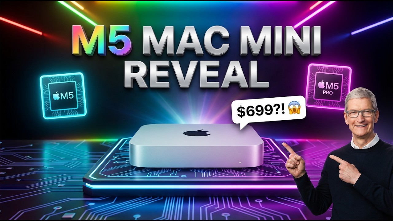 Apple’s M5 Mac Mini LEAKED! $699 Price, Full Specs & Massive ...