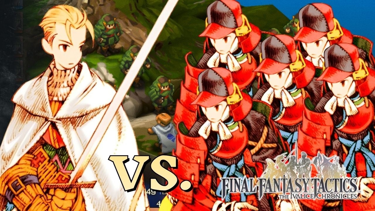 Особая встреча самурая против одиночного рыцаря, режим «Тактика» | FFT Ivalice Chronicles | Допол...