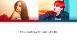BTS J Hope   Chicken Noodle Soup feat  Becky G Color Coded Lyrics Han Rom Eng Esp 가사