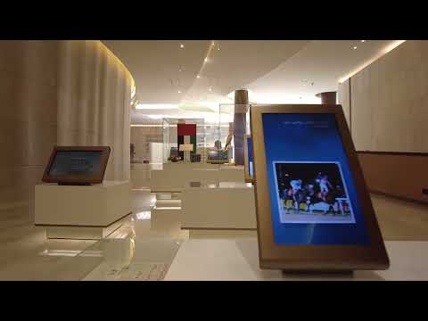 Inside Etihad Museum – Dubai, United Arab Emirates