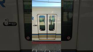 【2024.04.25】JR西日本奈良線221系(221-71)NC621編成車両のドア開閉。黄檗駅