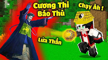 REDHOOD THỬ THÁCH 24GIỜ LÀM PHÁP SƯ BẮT MA CƯƠNG THI TRONG MINECRAFT*MỀU PHÁT HIỆN NGÔI MỘ CƯƠNG THI