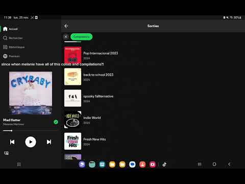 since when melanie have all of this collab and compilations?!
