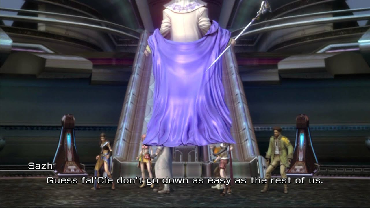 Final Fantasy 13 Barthandelus First Fight - YouTube