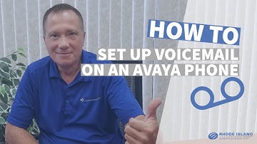 How To Set Up Voicemail on Avaya Phone