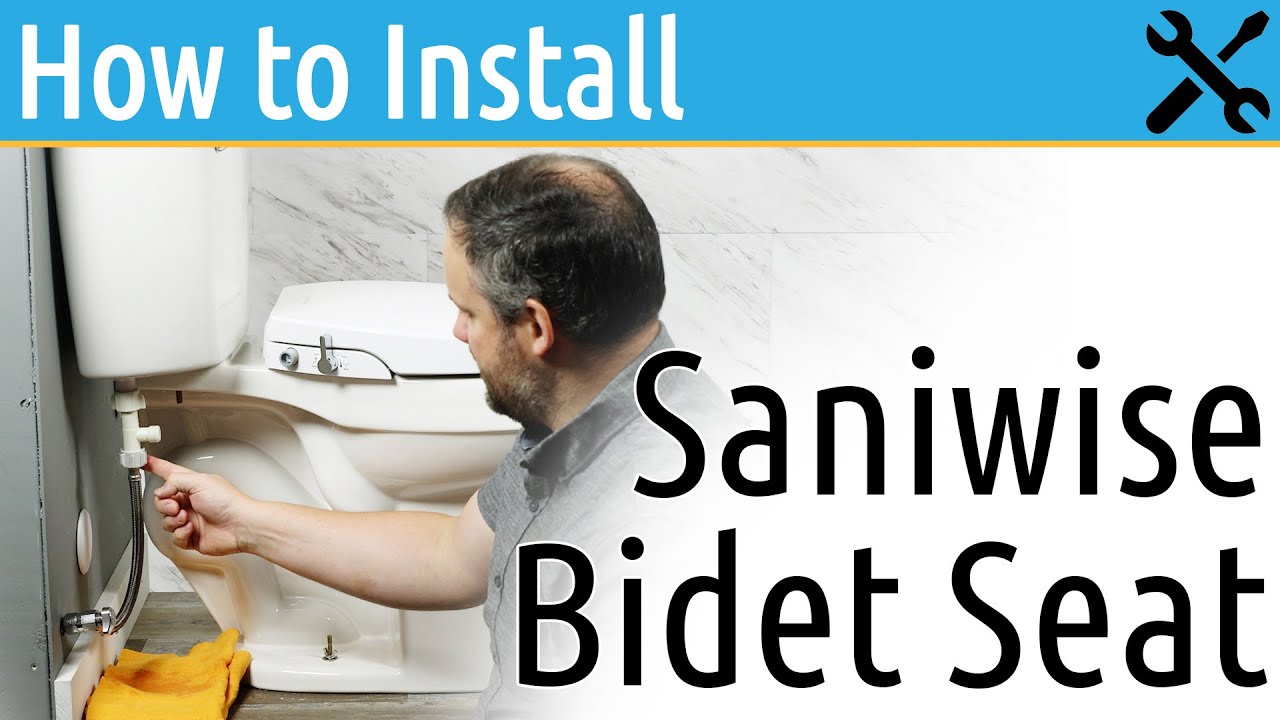 Saniwise Bidet Install How to do a Saniwise Bidet Toilet Seat