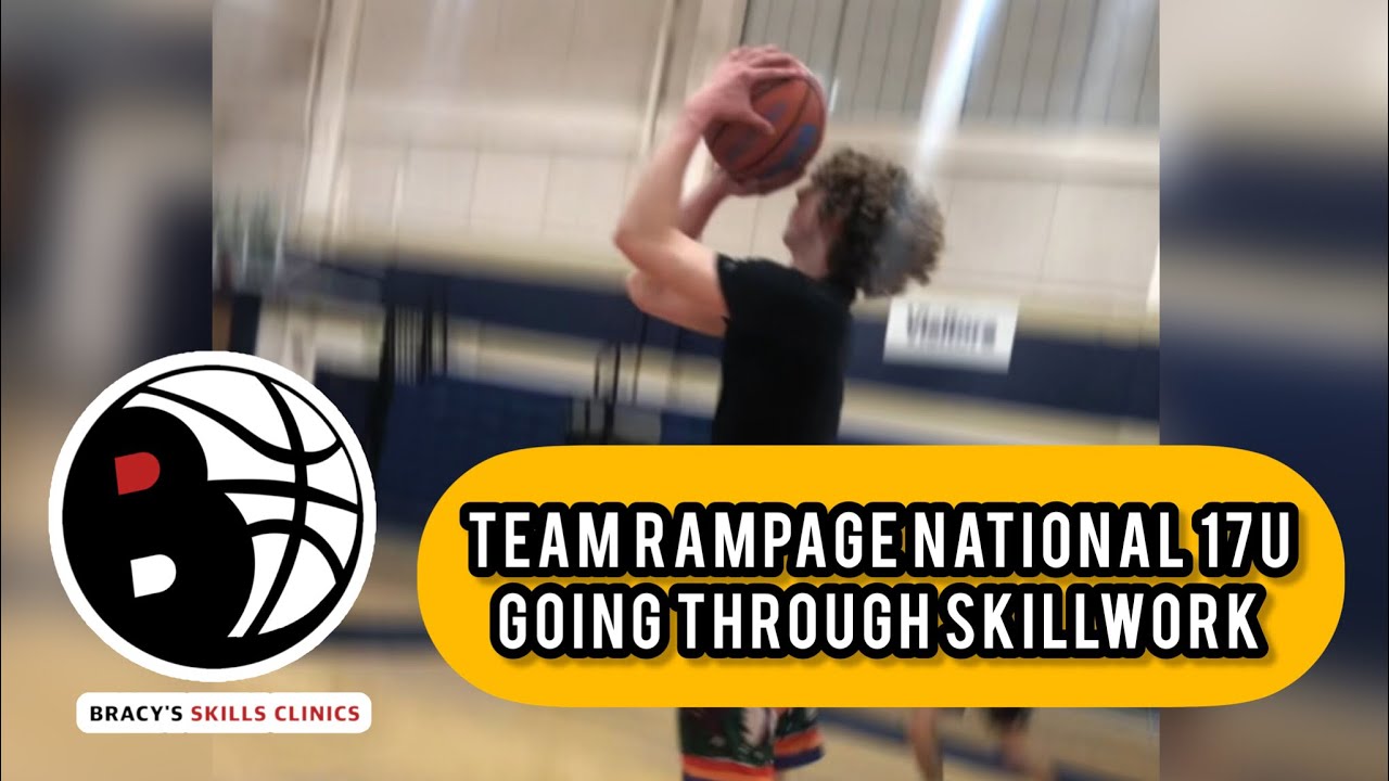 Tesak Rampage Team Rampage National 17u Going Through Skillwork 🔥⚫️🟡 - YouTube