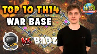 Top 10 TH14 Clash World Championship Pre Qualifier Bases | SpaceStation vs BADZINGER Bases