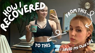 HOW I RECOVERED FROM MY ED | my experience with 'all in' recovery | everything I wish I'd known