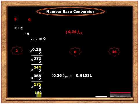 007 Перевод дробных чисел из десятичной системы счисления