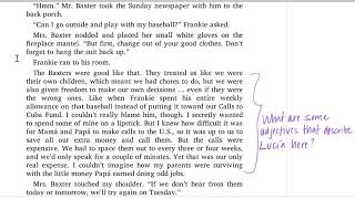 The Red Umbrella Chapter 25 Guided Annotations