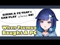 When Tsumuo Bought a PC for AVA 【Tsumugi Kokage | VSPO! ENG SUB】