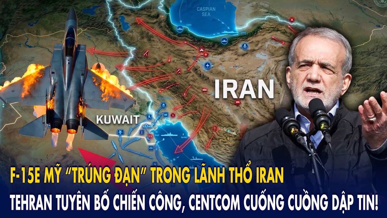 F-15E Mỹ “trúng đạn” trong lãnh thổ Iran: Tehran tuyên bố chiến công, CENTCOM cuống cuồng dập tin!