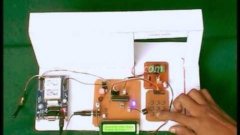 Advanced GSM Based Access Controlled Lock System by KitsGuru.com | LGEC010