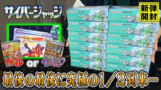 ポケカ】2024年最初のカートン開封！新弾「サイバージャッジ」を開封