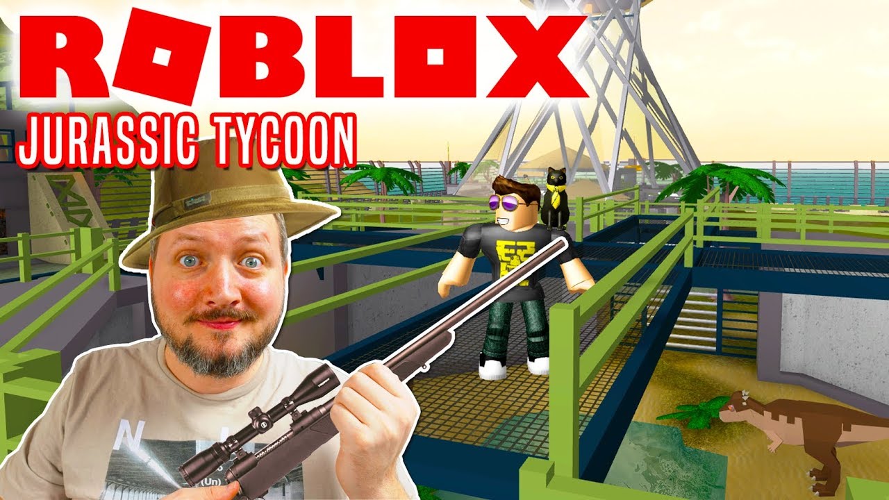 Kæmpe Dinopark! - Roblox Jurassic Tycoon Dansk Ep 1