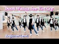 Don't Wanna See You Cry Line Dance (Beginner Level)