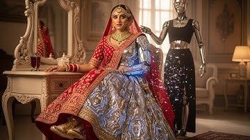 A Cyberpunk INDIAN Love Story | AI MUSIC VIDEO