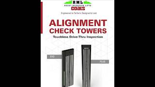 How Coats Alignment Check Towers Help Automotive Repair Shops Increase Efficiency | RML
