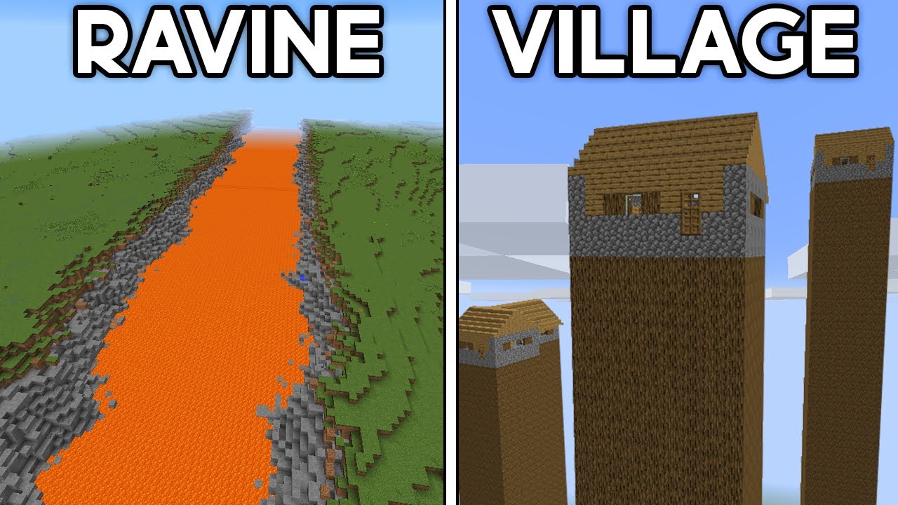 Minecraft’s Most Unbelievable Seeds…