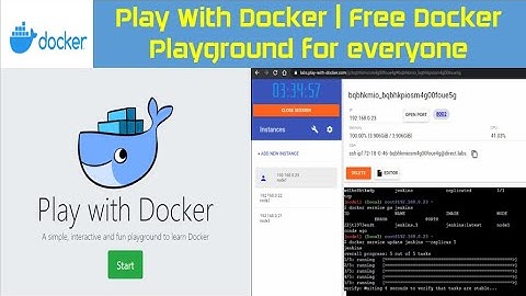 Play With Docker | Free Docker Playground for everyone