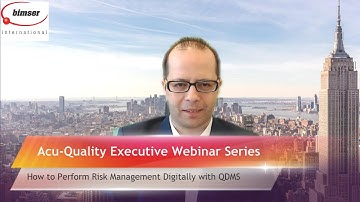 Acu-Quality Webinar Series: How to Manage Risk Digitally with QDMS & Acumatica ERP