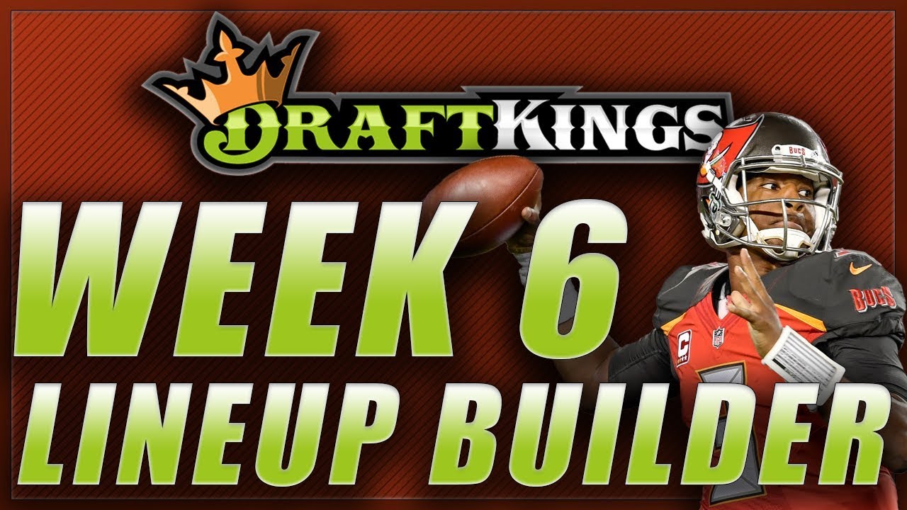 draftkings-nfl-week-6-lineup-q-a-youtube