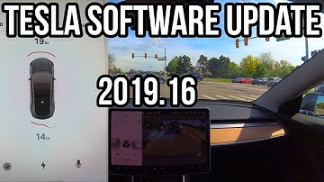 2019.16 Tesla Update - Auto Sentry Mode, New Visualization, Emergency Lane Keep Assist