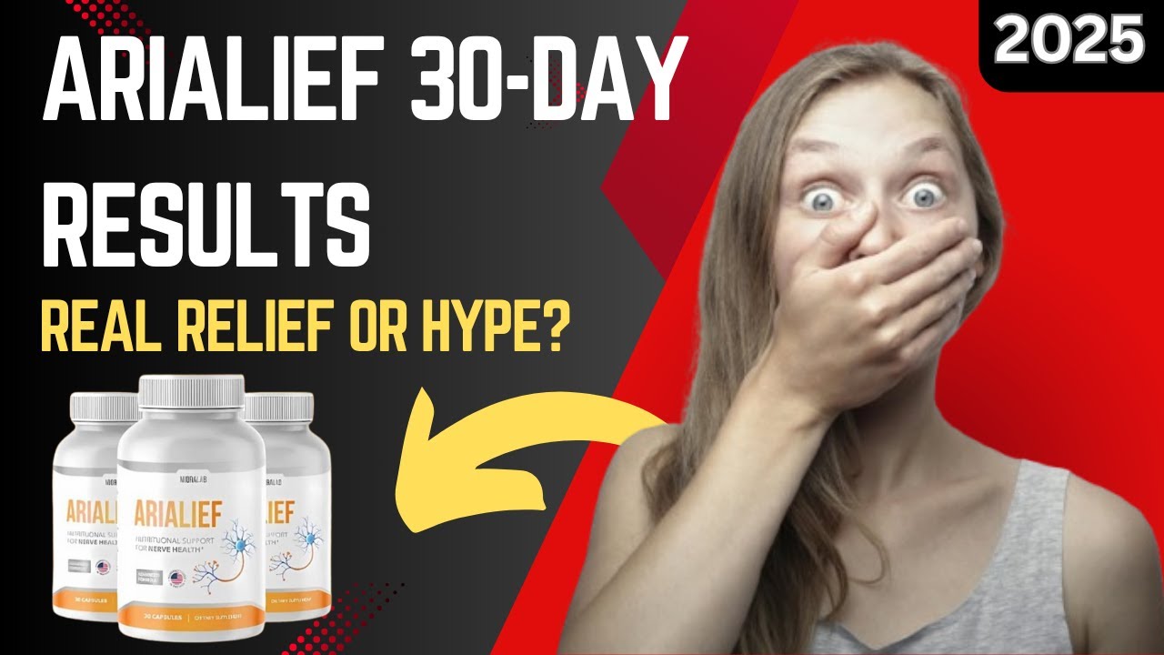 Arialief 30-Day Results – Real Relief or Hype? 🤯