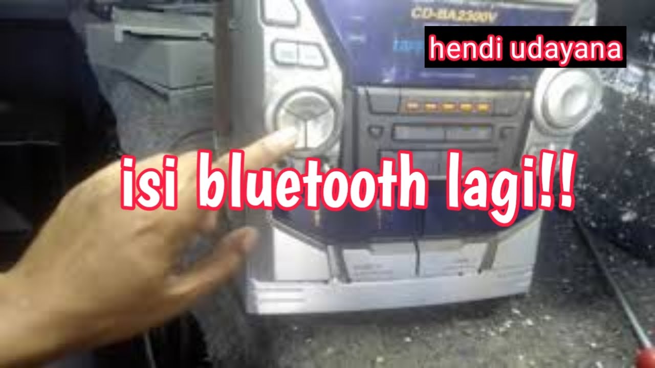 cara memasang bluetooth tambah bluetooth pada midi sharp YouTube