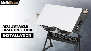 Famous MoNiBloom - Drafting Table - A52-DT-004 - Assembly/Installation Guide Net Worth