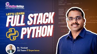 Full Stack Python Journey Starts from Here -  Join the Free Demo - Go Online Trainings !
