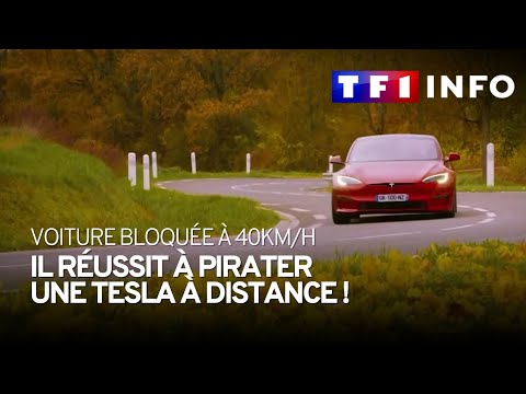 Il parvient à pirater une Tesla à distance, la conductrice bloquée à 40km/h sur l'autoroute !