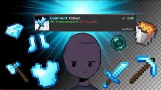 Gemfaults 16x texture pack for MCPE