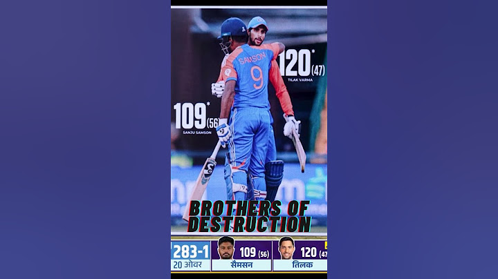 IND vs SA: Sanju Samson & Tilak Varma made 229* (103) against South Africa #indvssa #tilakvarma