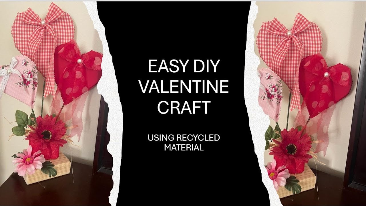 Fun and Easy Valentine Crafts Made From Recycle Bin Items! — super make it
