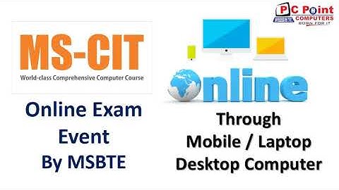 MSCIT Online Exam Guideline || How to attempt mscit final online exam || mkcl mscit online exam ||