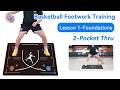 Basketball Footwork Training: 1-2 Pocket Thru | ZVD Basketball Training Mat