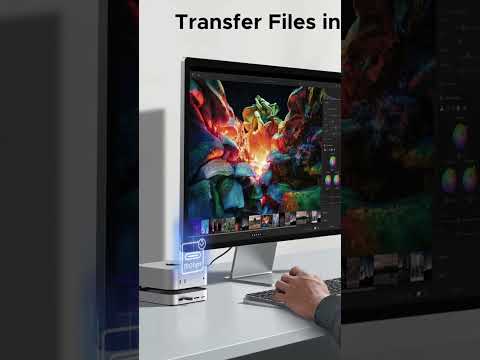 UGREEN Mac mini M4 Dock and Stand DP Hub for Mac mini M4 and M4 Pro 2024 with M.2 NVMe SSD !