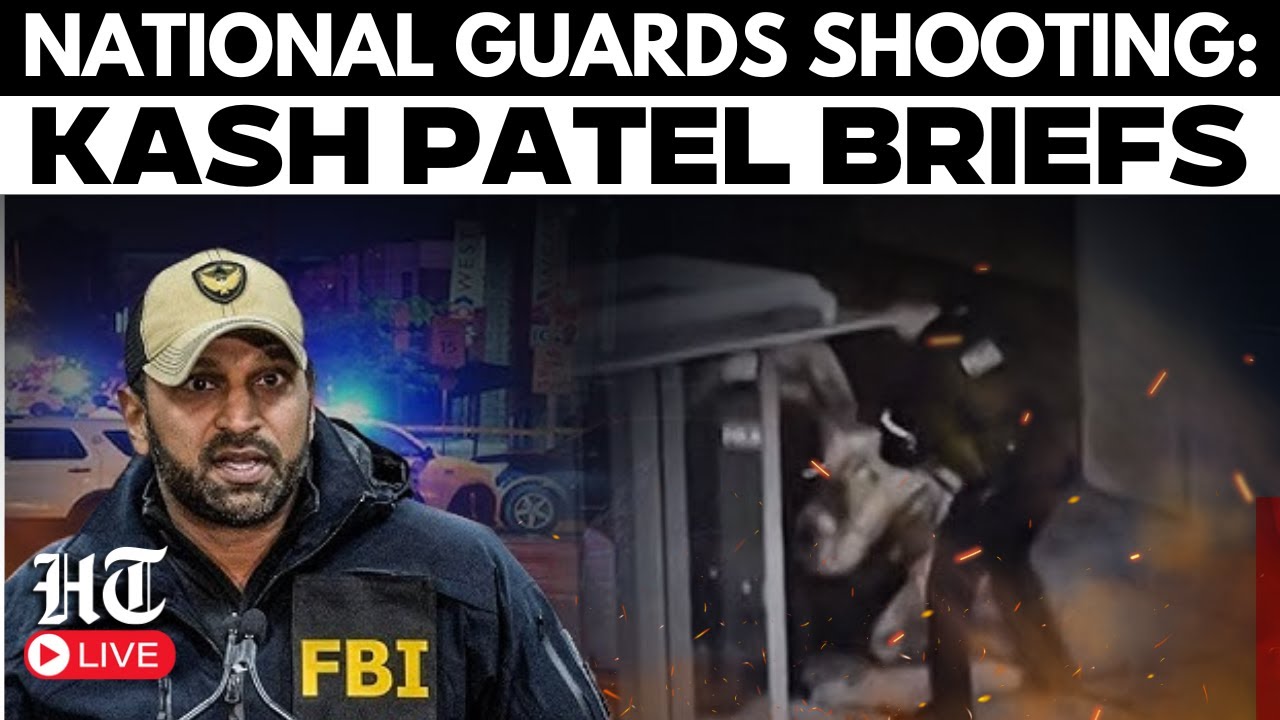 LIVE: FBI Director Kash Patel & US Attorney Hold Presser After Guardsmen Shot Near White House