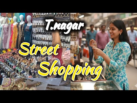T. Nagar polama?🥳 Shopping, Food & Crazy Streets! #TNagar#TNagarVlog#ChennaiVlog#TamilVlog#VlogTamil